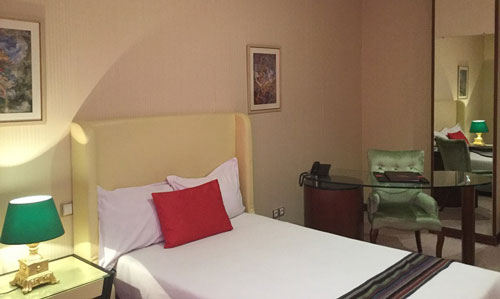 اتاق تک نفره هتل قصر بوتانیک گرگان