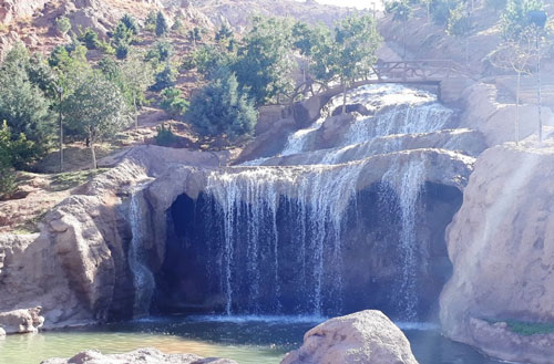 آبشار مصنوعی کوه عینالی تبریز